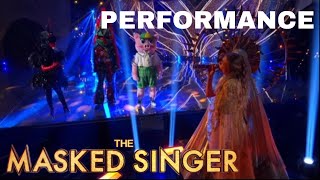 LeAnn Rimes  Finalists sing “How Do I Live” by LeAnn Rimes  The Masked Singer  Season 5 [upl. by Lot286]