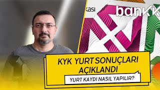 SON DAKİKA KYK YURT SONUÇLARI AÇIKLANDI KYK YURT SONUÇ ÖĞRENME VE KAYIT NASIL YAPILIR yedekler [upl. by Neelyhtak]