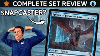 🔵 Complete Set Review 🔵  📘 Foundations 📘  Blue Cards  Constructed And Limited [upl. by Damek]