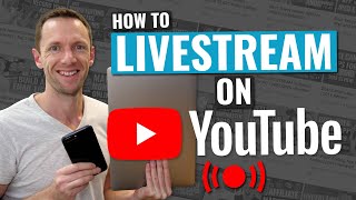 How to LIVESTREAM on YouTube  Complete Beginner Guide [upl. by Myer]