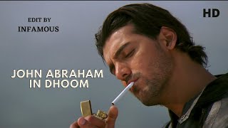 John Abraham In Dhoom Edit  Malang  HD LATEST 2021 Infamous [upl. by Melisenda]