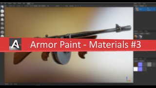 Armorpaint  Working with Materials  Beginner 3 [upl. by Ahsead]