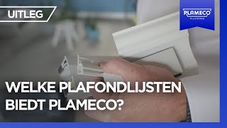 Welke plafondlijsten biedt Plameco aan voor spanplafonds [upl. by Arabele]