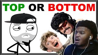 OffendingEverybody Which Streamers Are Bottoms REACTION [upl. by Dyane]