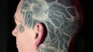 Woman gets tattoo covering half of her face [upl. by Farleigh893]