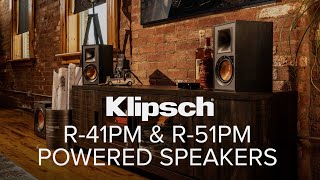 Klipsch R41PM amp R51PM Powered Speaker Review [upl. by Youngman]