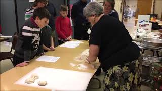 Making Prosphora  Orthodox Divine Liturgy Eucharist Bread [upl. by Niai432]