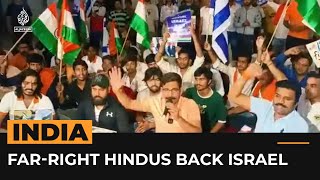 Why farright Hindus in India are supporting Israel  Al Jazeera Newsfeed [upl. by Airebma]