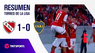 ¡EL ROJO SE QUEDÓ CON EL CLÁSICO ANTE BOCA 🔴🔴  Independiente 10 Boca  Resumen [upl. by Polito]