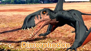 Jurassic World Dimorphodon 190 million years agoapproximately 15 meters 5 feet [upl. by Eanehs]