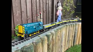 Gaugemaster O gauge class 09  garden railway [upl. by Aleek]