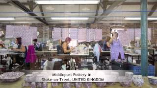 Middleport Pottery in StokeonTrent UNITED KINGDOM [upl. by Eila]