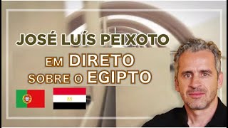 José Luís Peixoto em direto sobre o Egipto [upl. by Aserat]