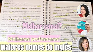 5 MELHORES CANAIS NO YOUTUBE PARA APRENDER INGLÊS I Maiores professores de inglês [upl. by Ayrolg]