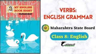 Verbs English grammar Class 8 English Maharashtra State Board verbs Englishgrammar [upl. by Asyral]