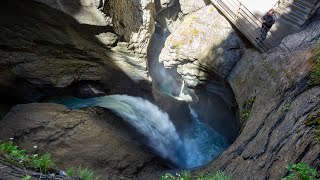 Trümmelbach falls Lauterbrunnen Switzerland [upl. by Bastian]