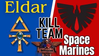 Kill Team  Craftworld Eldar Vs Space Marines  DoW Unification Mod [upl. by Gnanmas]