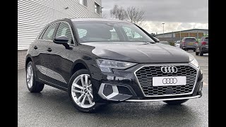 2023 Brand New Audi A3 10 TFSI 30 Sport Sportback S Tronic  Stoke Audi [upl. by Chenay]