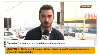 TV Vanguarda  Tamoios é interditada em Caraguatatuba [upl. by Nath]