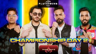 Playground 3 Championship Day 2  Shadow Fight  CarryMinati Elvish Yadav Techno Gamerz Mortal [upl. by Dupuis155]