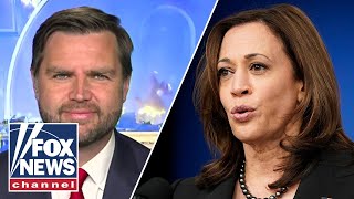 JD Vance reacts to Kamala Harris interview Couldnt answer a direct question [upl. by Ennairda]