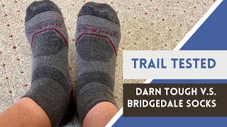 Are Darn Tough socks overrated  Darn Tough vs Bridgedale hiking socks [upl. by Leirraj]