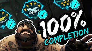 COMPLETING ALL COMMENDATIONS in Sea of Thieves [upl. by Treb]