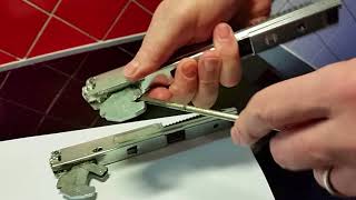 How to open a jammedfrozen oven door hinge Electrolux [upl. by Retsof]