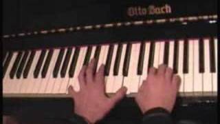 How to play Ill fly with you  amour toujour piano tutorial [upl. by Hembree]