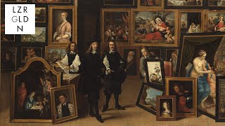 DAVID TENIERS quotEl archiduque Leopoldo Guillermo en su galería de pinturas en Bruselasquot ca 1653 [upl. by Laird]