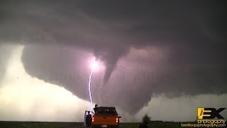 Two Tornadoes ENTIRE Cyclogenesis June 16 2014 [upl. by Malilliw528]