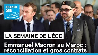 Visite dÉtat dEmmanuel Macron au Maroc  réconciliation et gros contrats • FRANCE 24 [upl. by Eillehs]