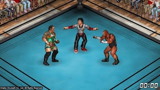 Fire Pro Wrestling World Akebono vs Taz [upl. by Baelbeer762]