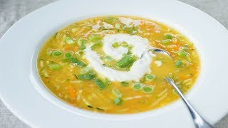 Barley amp Lentil Soup with Cashew Sour Cream [upl. by Nyrehtac386]