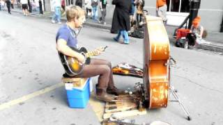 Best New Orleans street musician Ive seen [upl. by Olsewski]