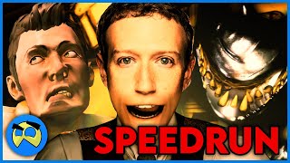 Bendy amp The Ink Machine SPEEDRUN [upl. by Hannahoj]