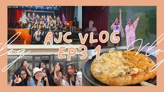 AJC VLOG EP 3 lần đầu chạy sự kiện chào tân ở trường Báo [upl. by Eiramanad784]