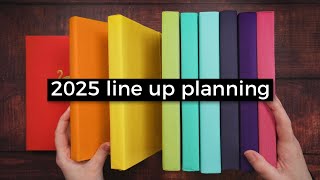 Planning My 2025 Journal Lineup 💜 [upl. by Valentine]