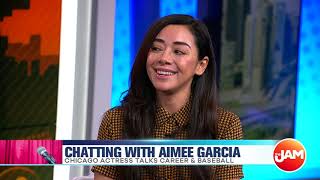 Chicagos own Aimee Garcia from quotGeorge Lopezquot and quotLuciferquot [upl. by Aneleairam]