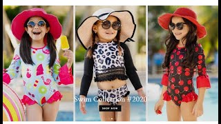 Girls One Piece Swimsuits At wwwmiabellebabycom  Mermaid Swimsuits [upl. by Geer797]