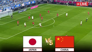 🔴LIVE  JAPAN vs CHINA I WORLD CUP FOOTBALL QUALIFICATION MATCH STREAMING I eFOOTBALL PES 21 GAME [upl. by Camp]