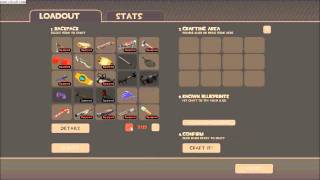 OLD 2010 Team Fortress 2 Crafting Fists of Steel [upl. by Ramahs]