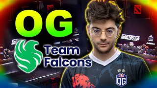 OG vs FALCONS  GROUP STAGE  EWC x RIYADH MASTERS 2024 DOTA 2 [upl. by Nedrud]