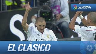 Gol de Benzema 31 en el Real Madrid  FC Barcelona  HD [upl. by Tdnerb]