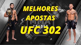 MELHORES APOSTAS PARA O UFC 302  ISLAM MAKHACHEV VS DUSTIN POIRIER UFC302 [upl. by Elgar253]