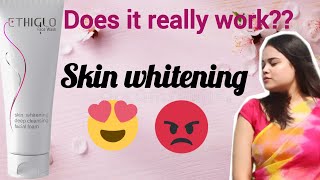 Ethiglo Face wash  Skin whitening 🤔 Review Stop using your facewash like this 🤯 [upl. by Dahl]