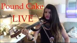 Lucine Fyelon  Pound Cake LIVE [upl. by Hanahsuar409]