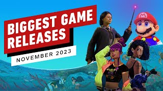 The Biggest Game Releases of November 2023 [upl. by Sudnak]