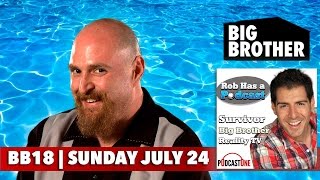 Big Brother 18 Sunday Week 5  BB18 Episode 16 Recap and Adam Poch Interview  July 24 2016 [upl. by Nosyarg]