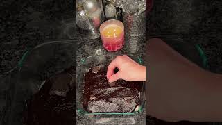 viral christmas brownies fyp shorts holiday recipe christmas baking dessert viral trending [upl. by Dust]